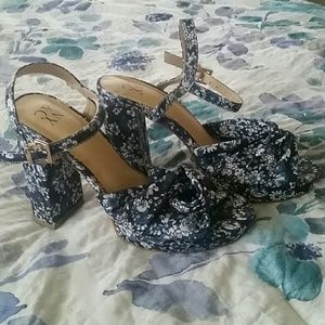 Floral heels
